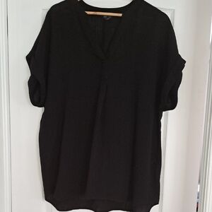 RACHEL Rachel Roy Black Blouse
